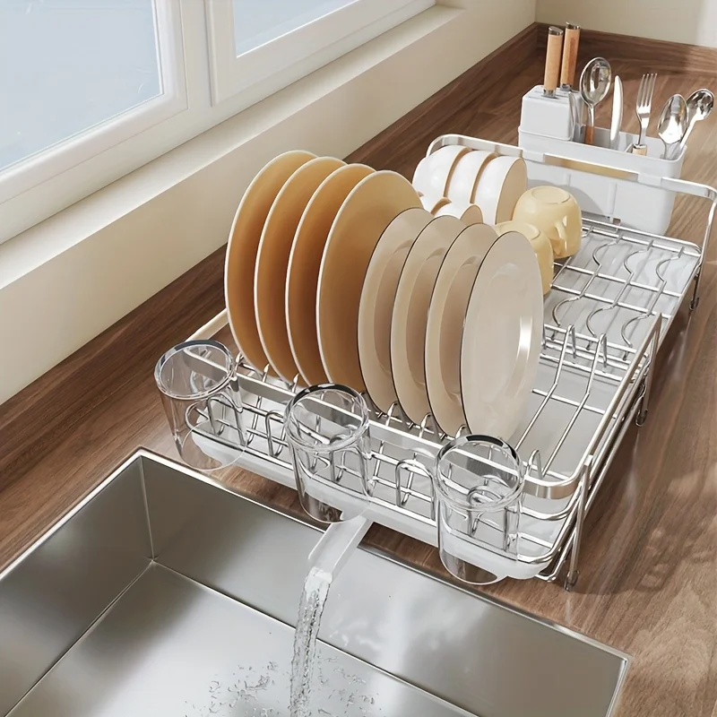 3pcs Stackable Transparent Refrigerator Organizer Bins, Plastic Storage Boxes with Handles for Fruits, Vegetables and Drinks