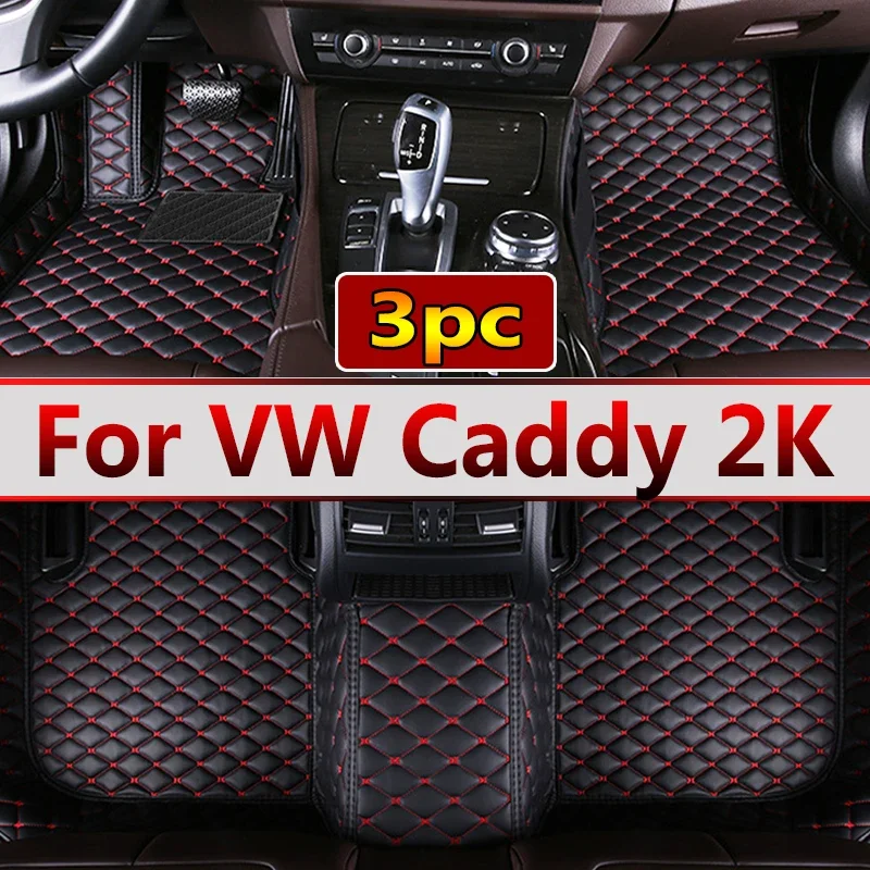 

Car Mats For VW Volkswagen Caddy 2K 2015~2019 Waterproof Accesorios Para Auto Car Floor Mats Tapetes Para Carro Car Accessories