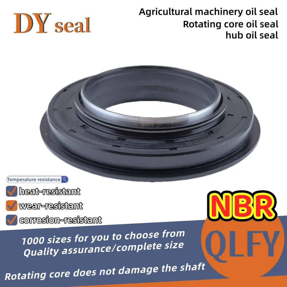

NBR QLFY-25*52/60*18mm Rubber Pressure Oil Seal Hydraulic Pump Parts Agriculture Machinery seal 01033115B AQ7523P ISO 9001:2008