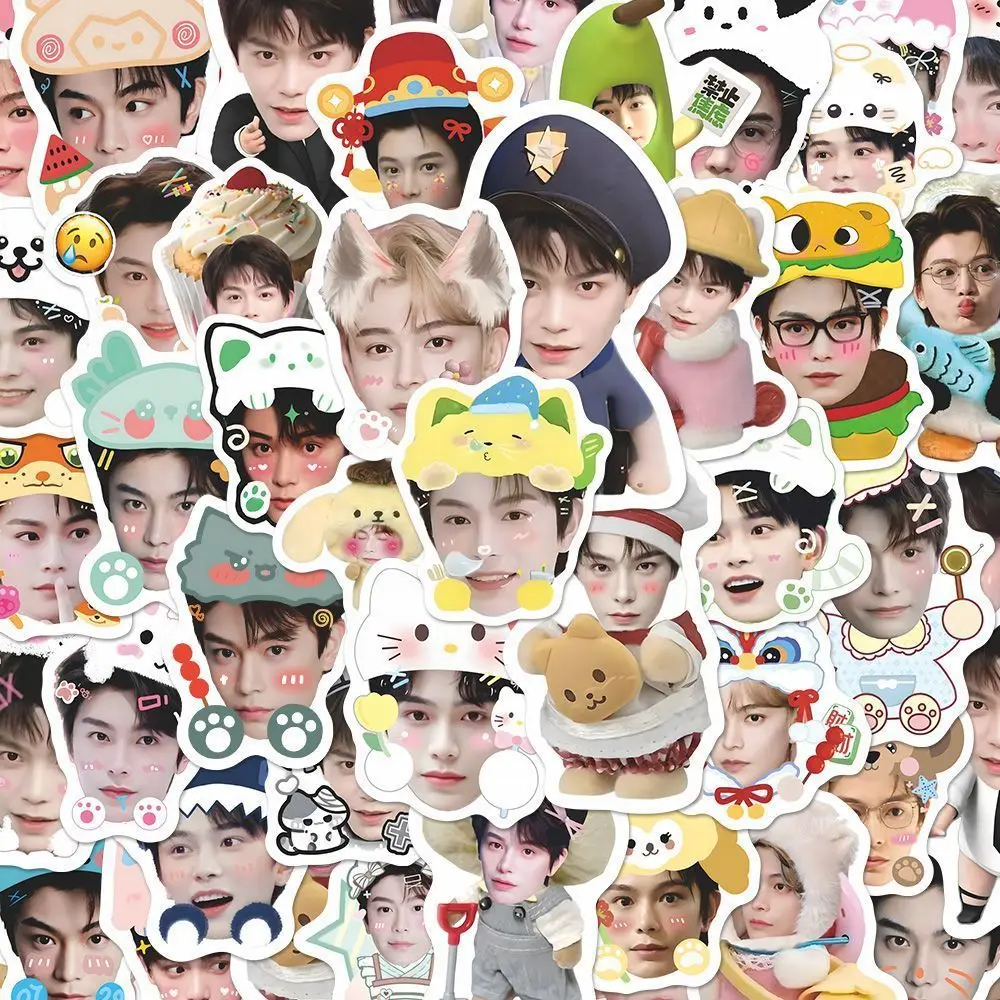 10/80 قطعة الإبداعية بسيطة شخصية متعة ستار دينغ يو شي ملصقات ديكور الكمبيوتر المشجعين الهدايا ملصقات الطرفية بالجملة