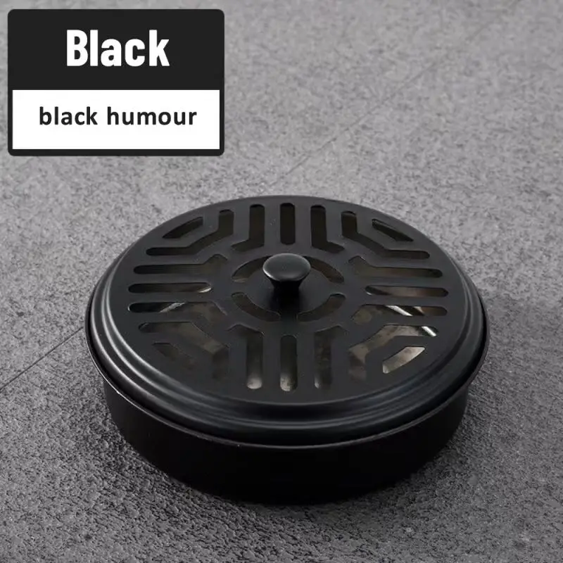 Portable Mosquito Coils Holder Large Hotel Metal Repellent Rack With Cover Mosquito Coil Tray Summer Anti-mosquito Home Supplie