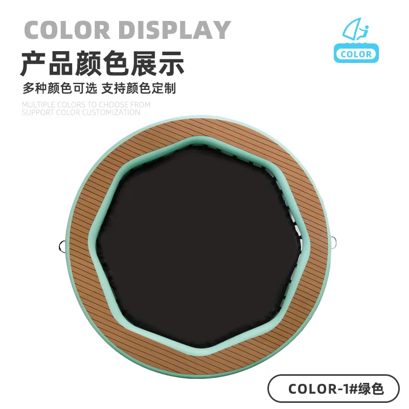 Inflatable float diameter 3 meters PVC material swimming pool yacht sunbathing round float water float