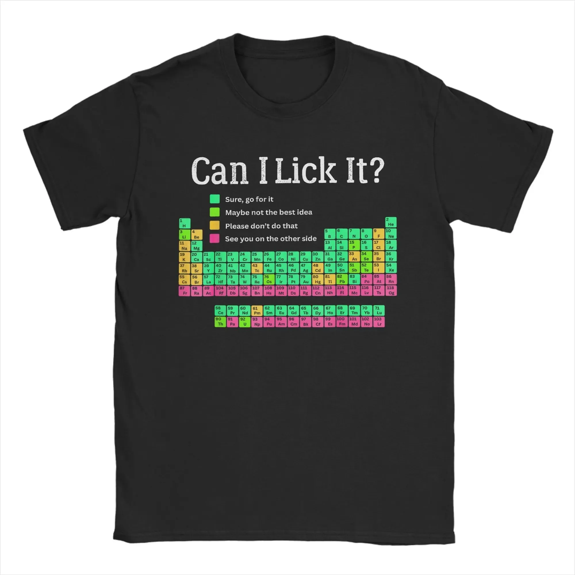 

Can I Lick It Periodic Table Teacher Back To School Детская футболка Летние футболки 100% хлопок Футболка в стиле хип-хоп для взрослых Топы