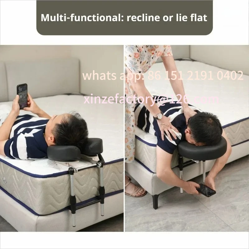 Customizable  Mattress Folding Portable Beauty Eye Postoperative Suspension Massage Headrest Support Frame Lying Face Hole Home