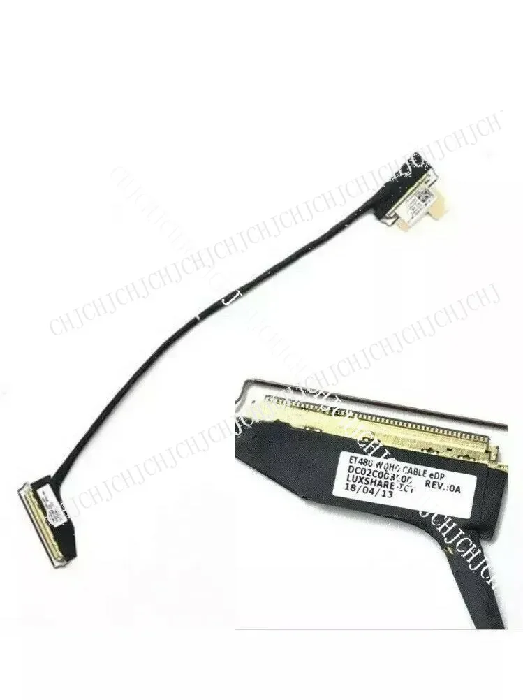 01YR503 for Lenovo ThinkPad T480 screen line High score 2k3K screen line DC02C00BE00 10 20