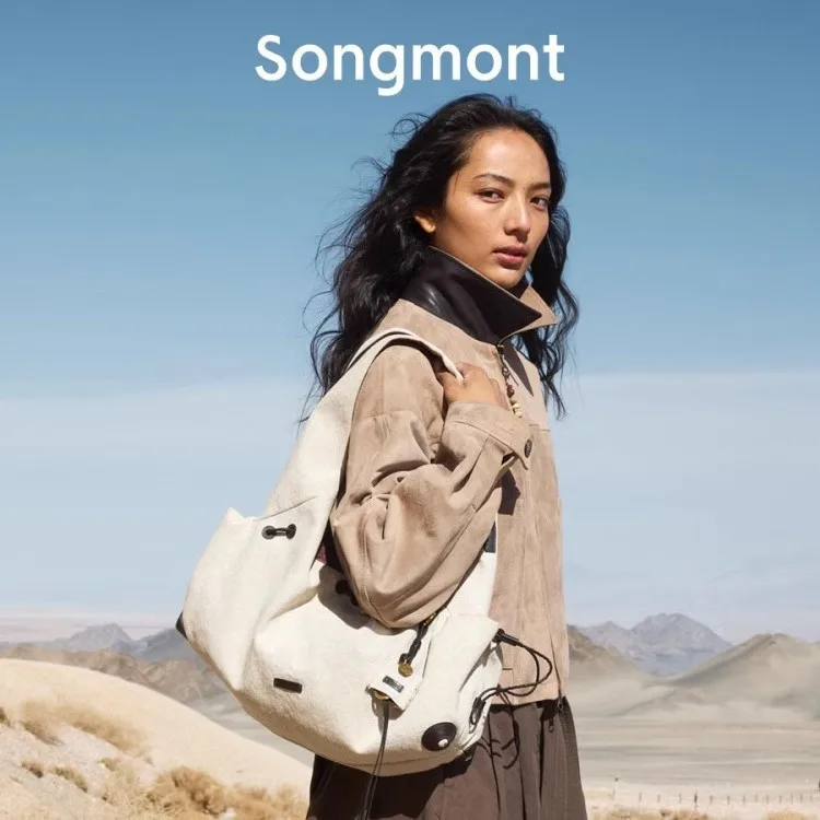 

Сумка через плечо серии Songmont, сумка большой вместимости, маленькая пригородная сумка через плечо.