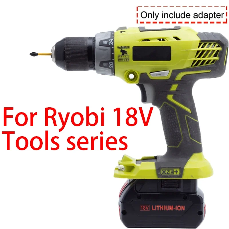 Imagem -03 - Bateria Adaptador para Ryobi One Mais 18v Li-ion Tools Conversor para Bosch Acessórios para Ferramentas Elétricas