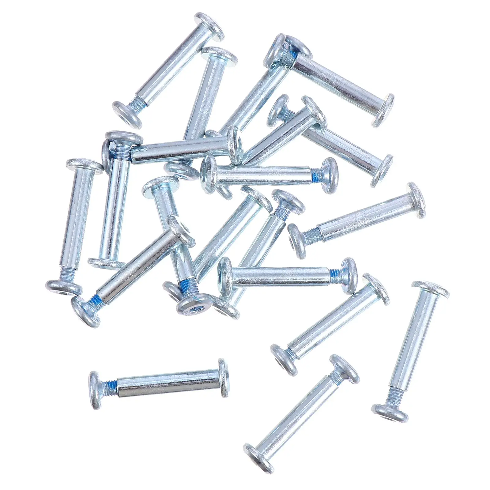 

20pcs Stainless Steel Screws for Inline Skate Wheels Bearings Skating Roller Accessories Durability Long Use Cycling