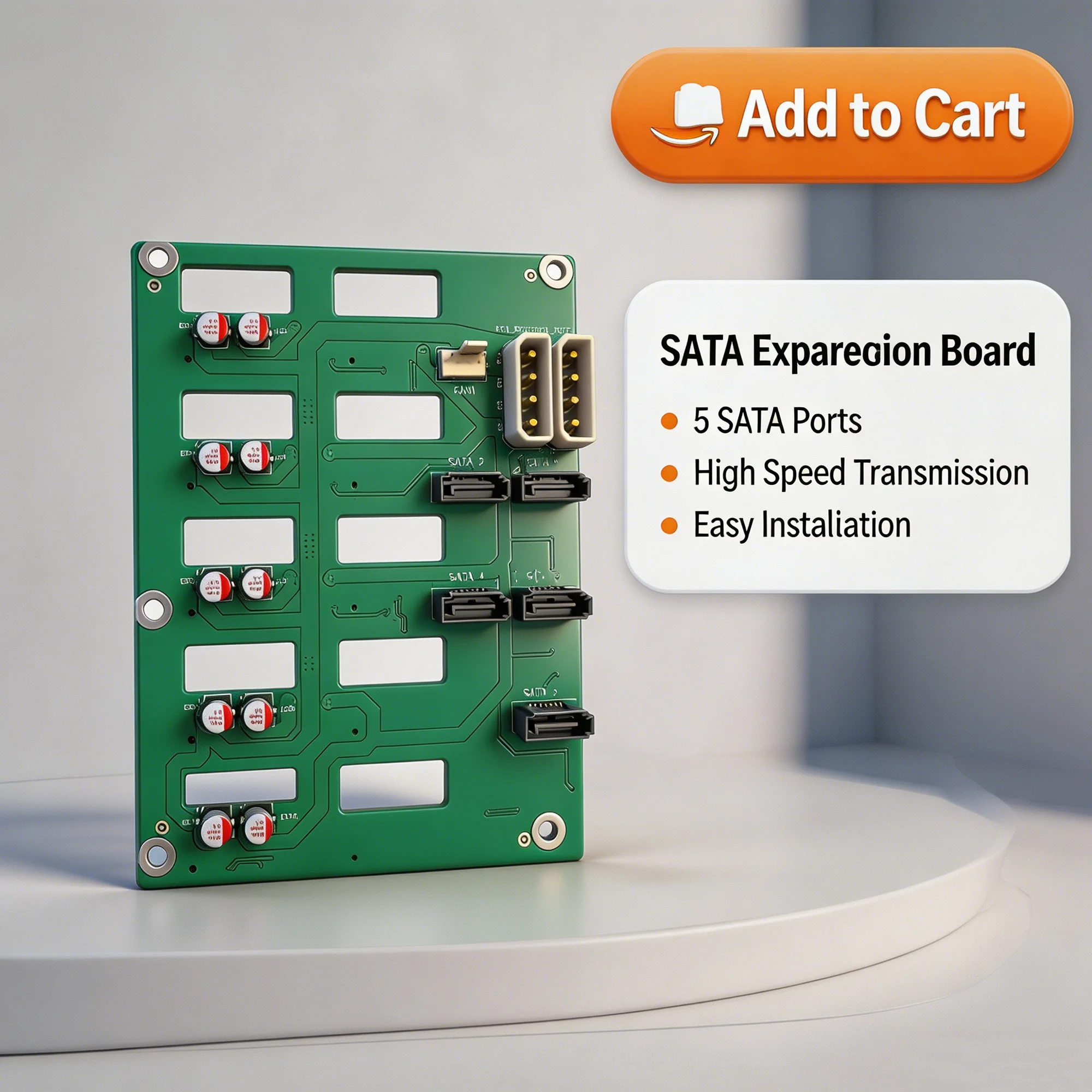 N1 JONSBO SATA 5 Disk Supports Hot-swappable SAS SATA Upgrades The Hard Disk Power Supply IC