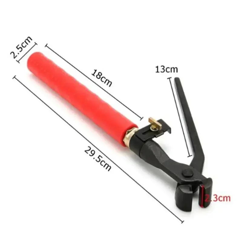 Manual Rebar Tie Wire Twisting Pliers Tool,Rebar Wire Tying for 0.8/1/1.2/1.5mm,Concrete Metal Wire Twisting Fence Tool Twister