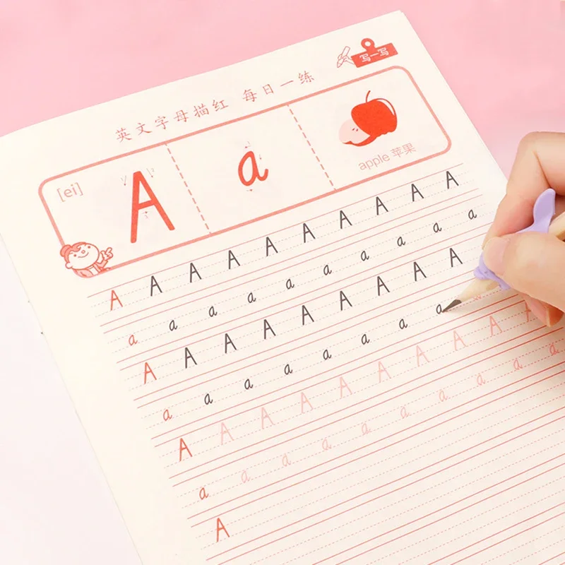 English Copybook For Calligraphy Books For Kids Regular script exercises Stationery for  for primary school students Beginners