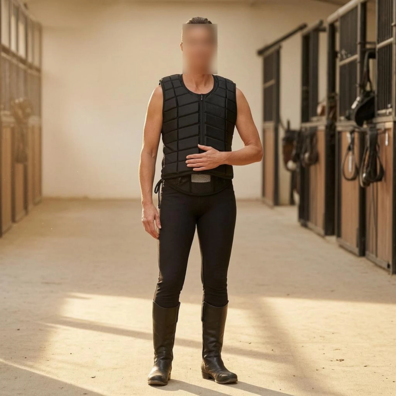 protege-corps-equestre-segmente-gilet-de-securite-pour-l'equitation-gilet-de-securite-ajuste-pour-l'equitation