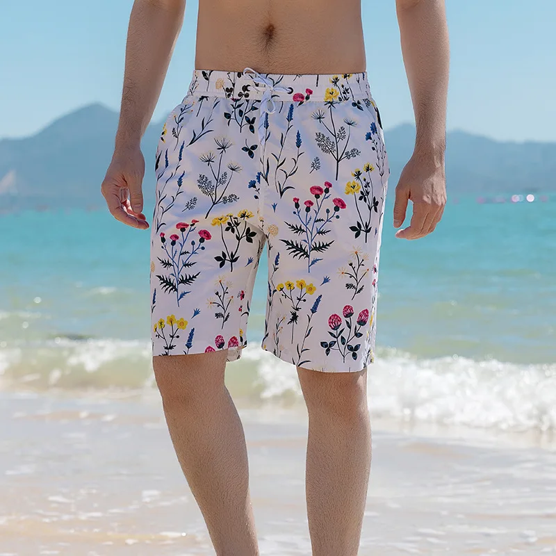 Bañador holgado de secado rápido para mujer, pantalones de playa estampados, ropa de baño para Surf, pantalones cortos para amantes de la tabla,