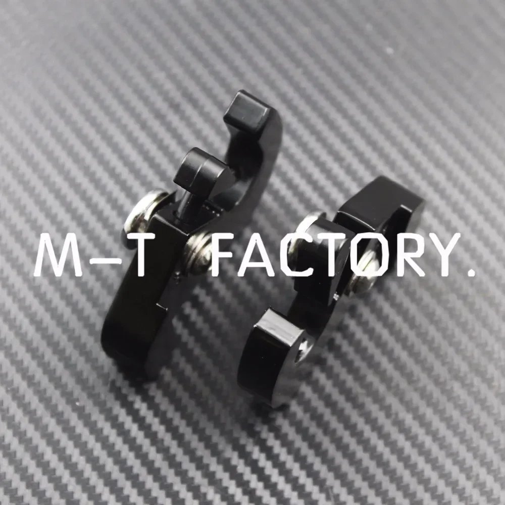 Motorcycle Detachable Rotary Sissy Bar Luggage Rack Docking Latch Kit Black/Chrome For Harley Sportster XL Softail Dyna Touring
