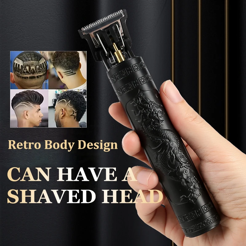 T9 USB مقص الشعر الكهربائية للرجال آلة قطع الشعر قابلة للشحن رجل ماكينة حلاقة المتقلب الحلاق التقنية أداة تهذيب اللحية رائجة البيع