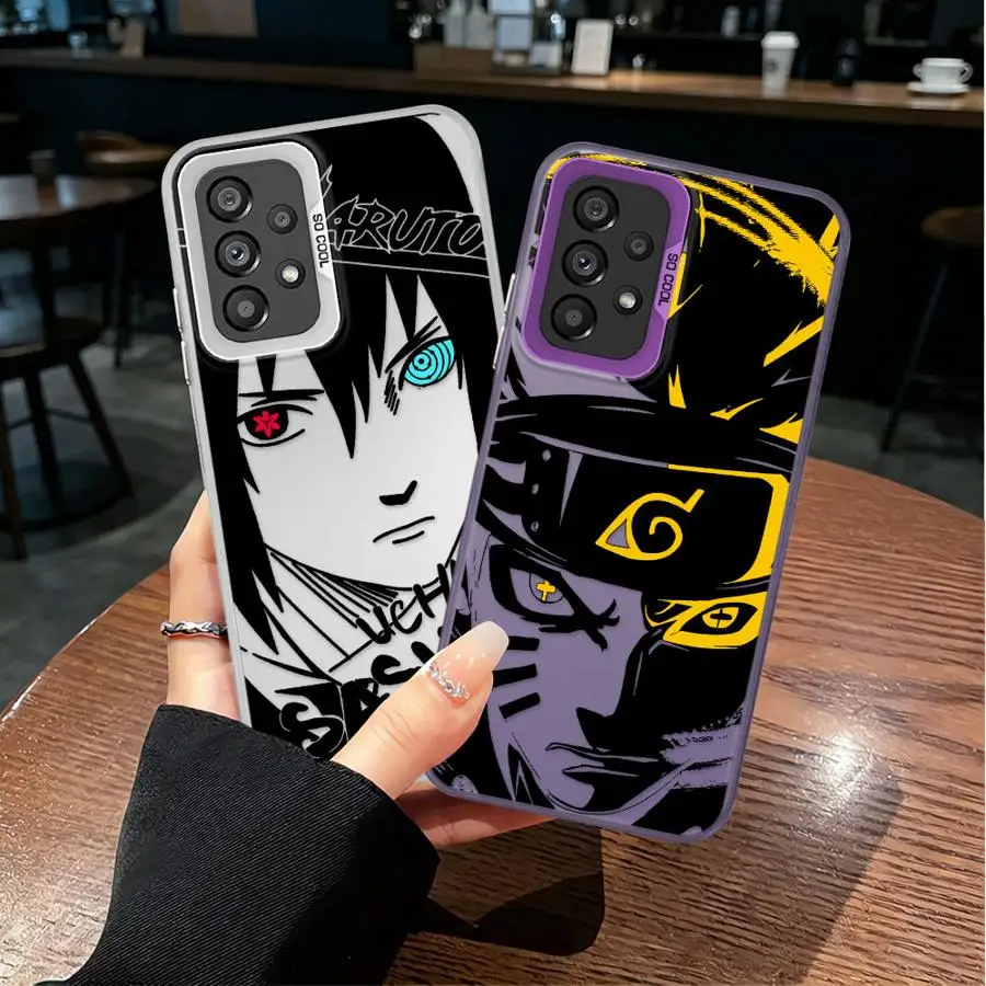 Case for Samsung Galaxy A03 A54 A71 A04 A05 A72 A50 A06 A07 A10 A20 A56 A51 A52 Back Phone Cover Cool Anime Narutos
