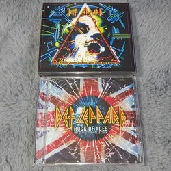 Hard Rock Joe Elliott Music CD Rock of Ages The Definitive Collection Album Hysteria Music Record Cosplay Walkman Soundtrack Box