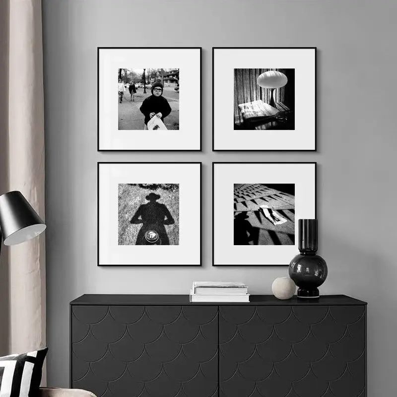 Vintage Picture Frame Wall Art Premium Customized Creating Photo Frame Set Wall-mounted Photocard Holder Home Decorations