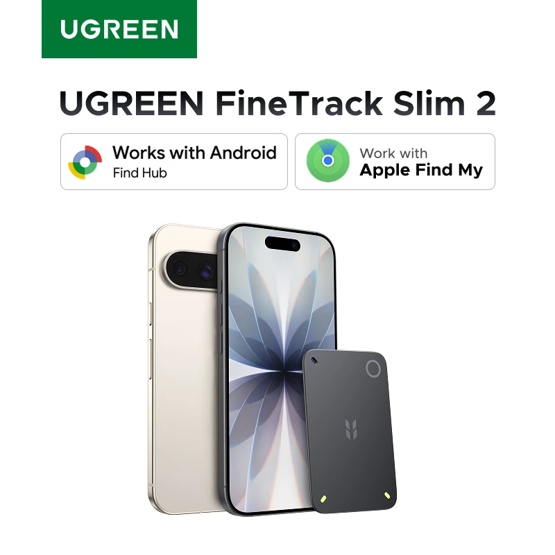 UGREEN FineTrack Slim Duo Android / iOS 超薄型トラッカー
