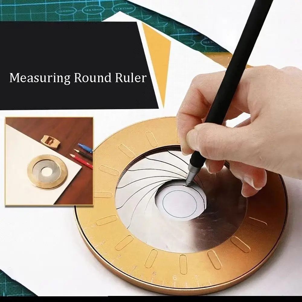 

Adjustable Circle Drawing Ruler Woodworking Tool Measuring Gauging Tool Measuring Drawing Circular Compass