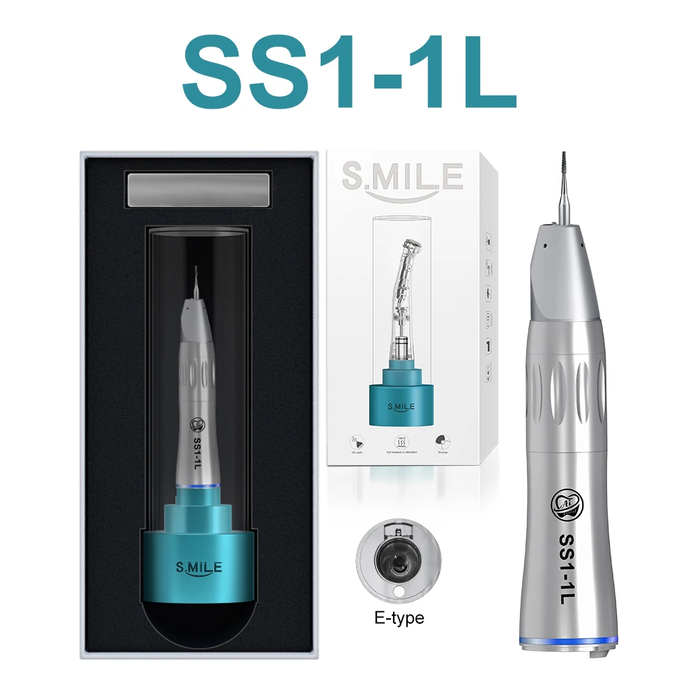 AI Dental Elektrischer Mikromotor AM7 mit LED, M4/B2 Anschlüsse, Hochleistungsfähig, Geeignet für Zahnärzte, Niedrigdrehzahl-Handstück 1:1/1:4.2/1:5