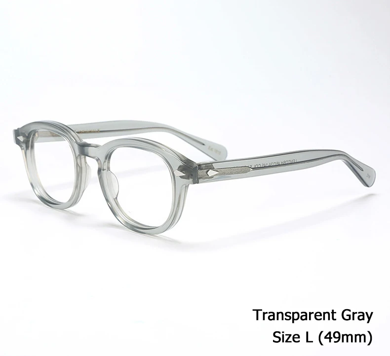 NONE Brillen Rahmen Männer Johnny Depp Lemtosh Optische Gläser Frauen Computer Brille Klare Linse Acetat Rahmen Luxus Marke Vintage 10
