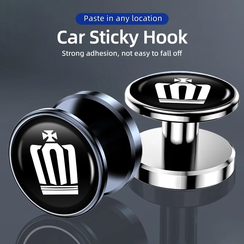 Mini Car Hooks Storage Holder USB Cable Headphone Key Hook Auto Accessories For Toyota Crown Corolla YARIS L Auris C-HR Hilux Vi