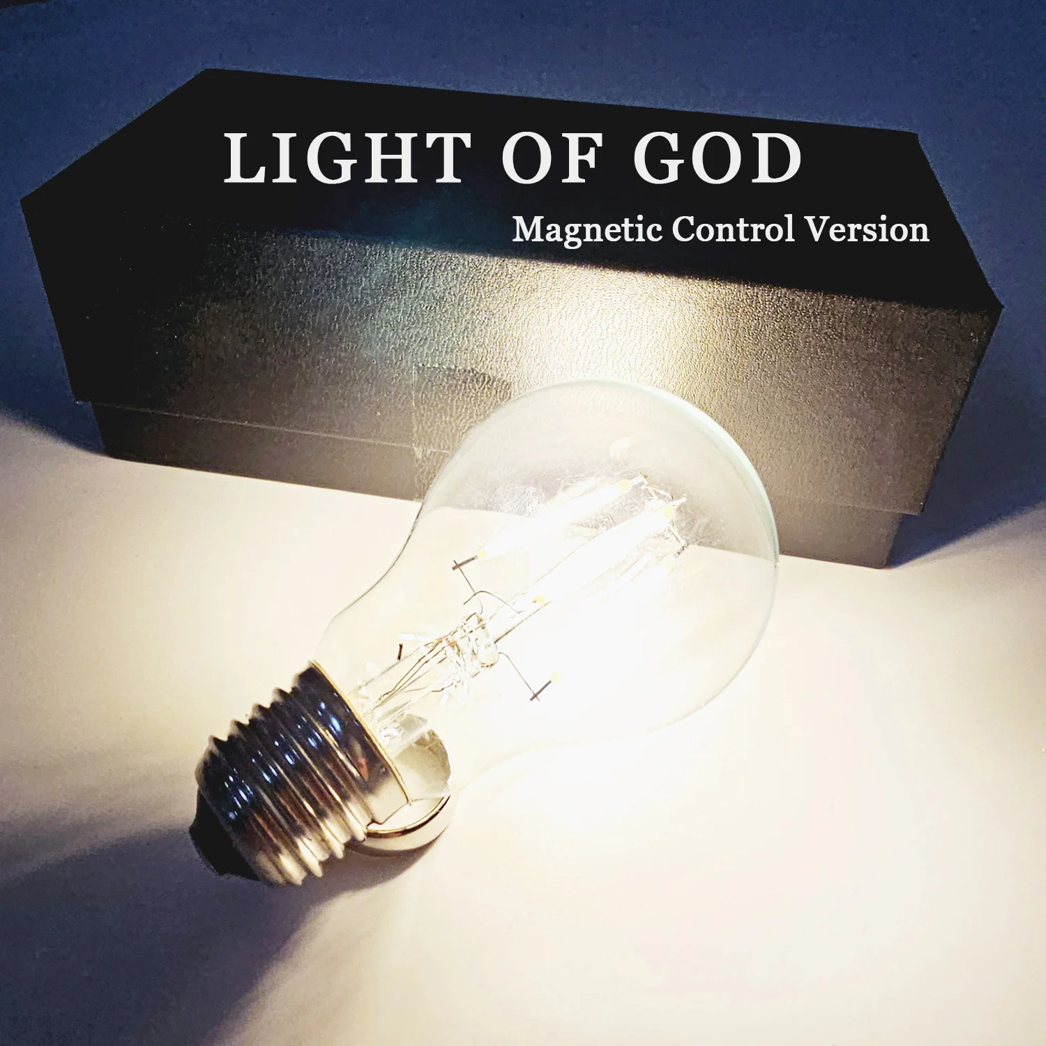 

Light of God (Magnetic Control) Magic Tricks Light Up Bulb with Mind Mysterious Light Bulb Stage Illusions Gimmicks Mentalism