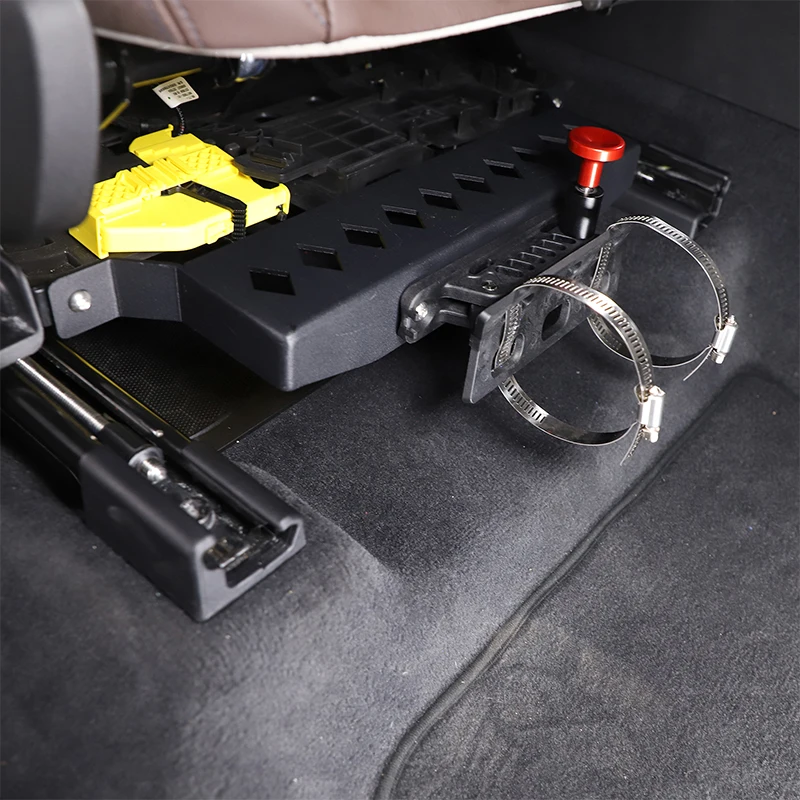 Aluminum Alloy Passenger Seat Fire Extinguisher Bracket Mount For BMW X3 2018-2023 Interior Mod Accessories - view 5
