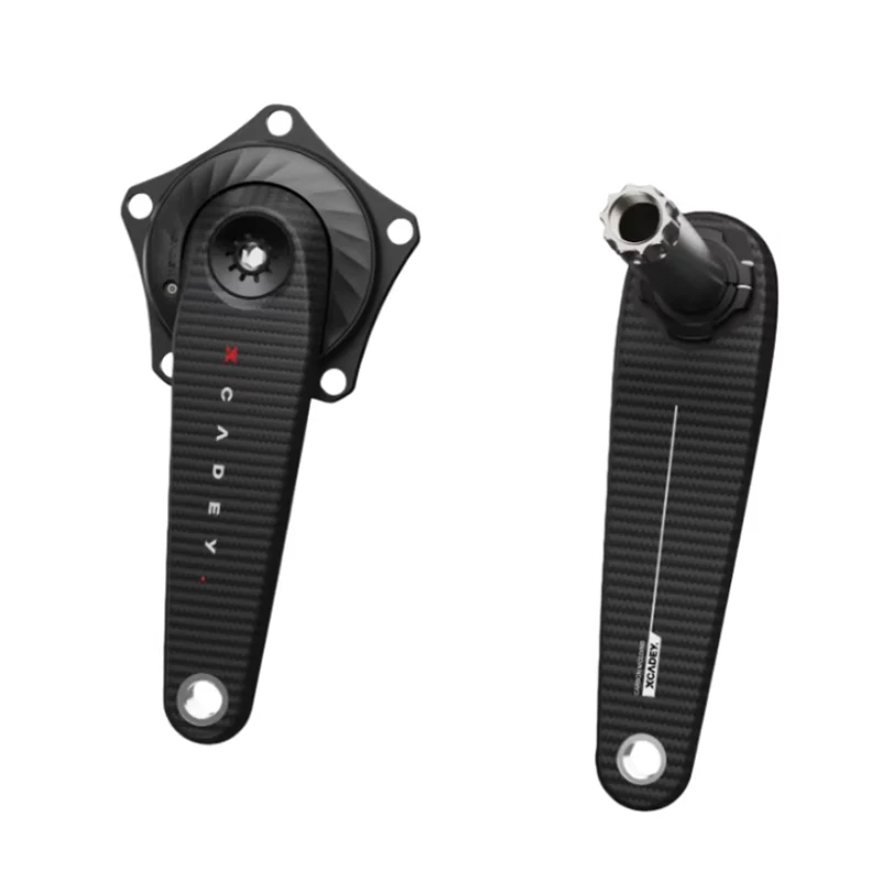 XCADEY VENTUS Carbon Fiber Power Meter Crank 5-BOLT 24mm