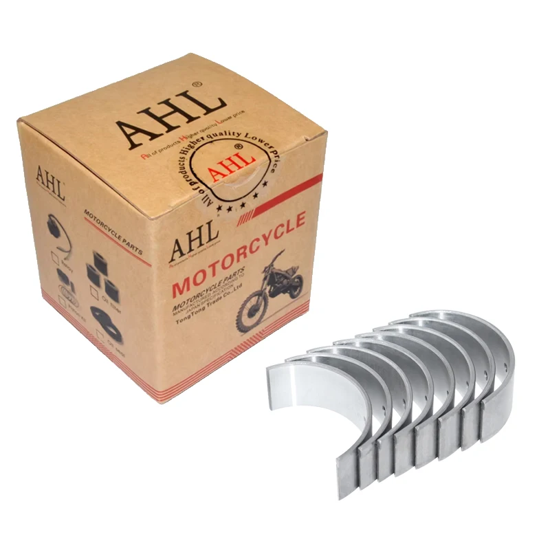 AHL 8pcs/set Motorcycle STD Connecting Rod Bearing For Honda CB750 VF750 CBR750 VFR750 Engine not include crankshaft bearings
