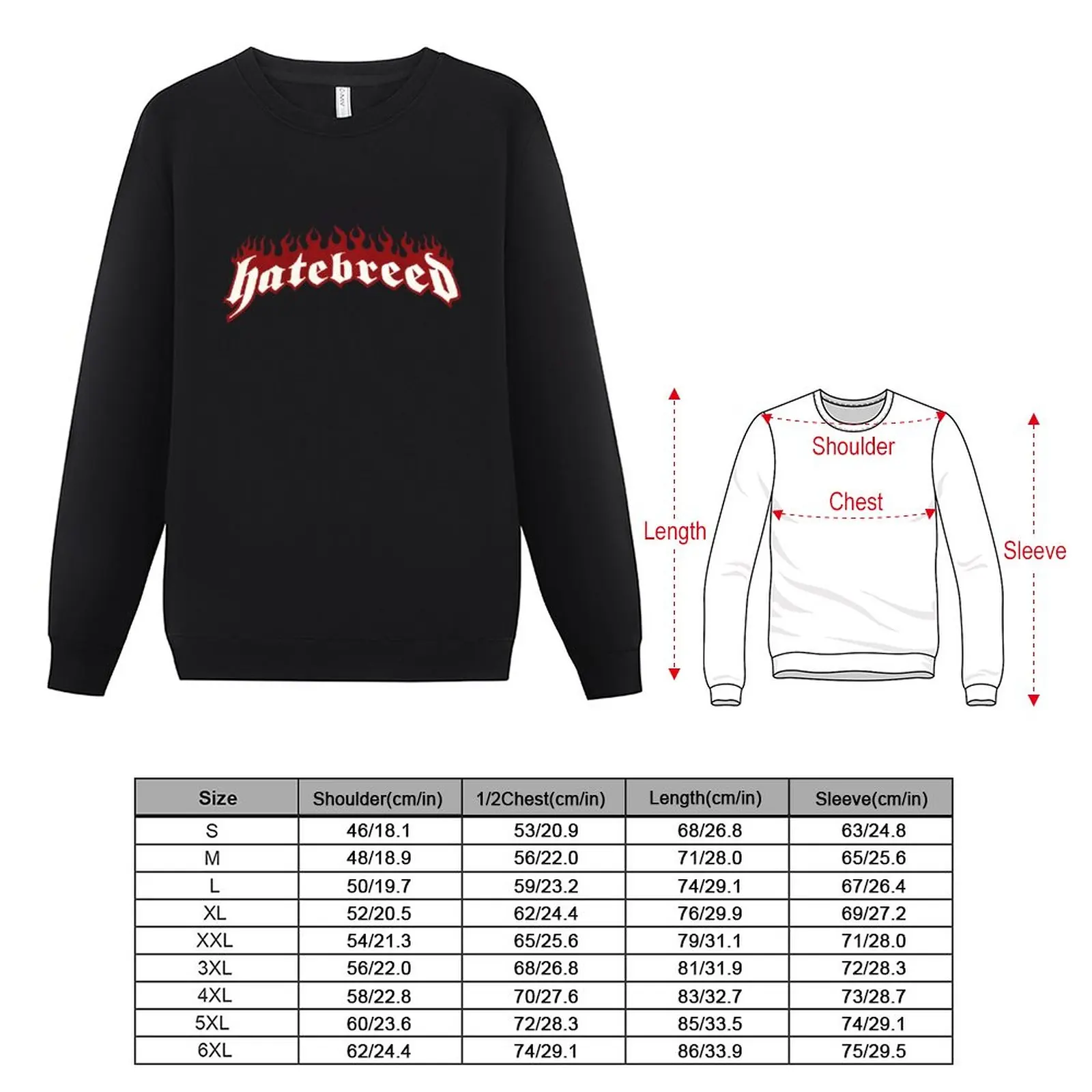 New rcti oke logo hatebreed tour 2019 Sweatshirt blouse autumn jacket men anime sweatshirt