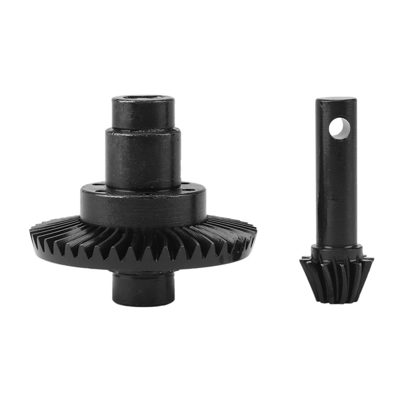 12T 43T Metal Steel Helical Bevel Axle Gear Pinion Gear Set For Axial SCX6 1/6 RC Crawler Car Accessories