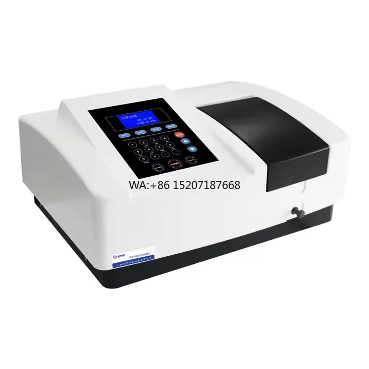UV755 مطياف رامان شعاع واحد UV VIS مختبر الطيف الضوئي نطاق الطول الموجي 190-1100nm لتحليل المختبر الكيميائي