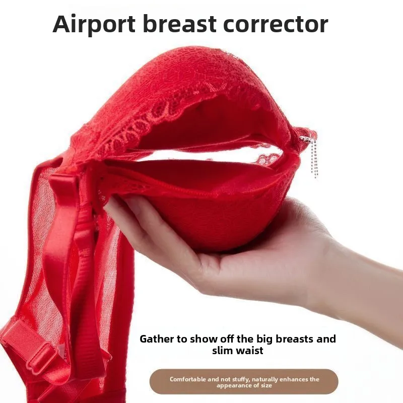 Soutien-gorge push-up extrême 10CM pour poitrine plate, bonnet A, ultra rembourré, sans armatures, crée un décolleté