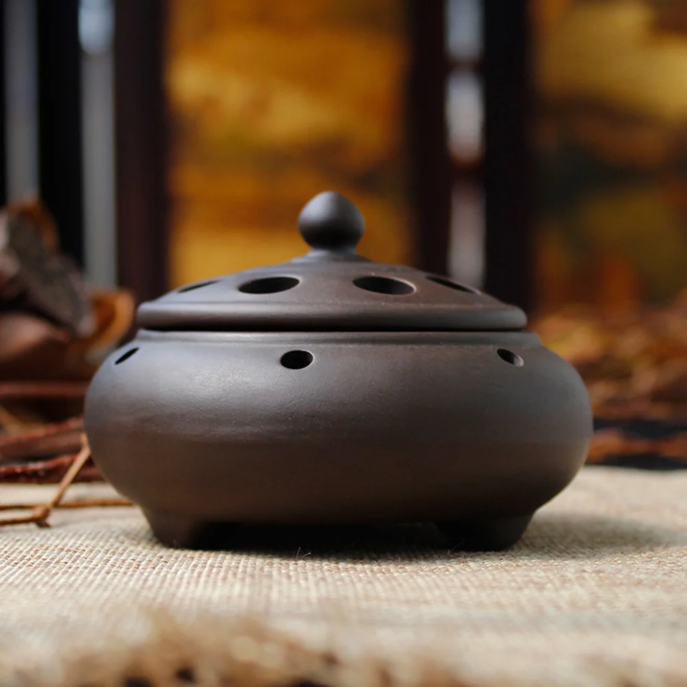 

Incense Burner Unique Holder Tray Bowl 9.5x7cm for Cone Stick Coil Incense Bedroom Meditation Study Room