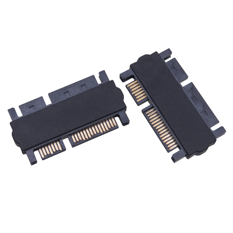 SFF-8482 SAS to SATA 3.0 Adapter 22Pin SATA to SATA Connector Converter Straight 180 Degree Vertical 90 Degree Riser for HDD SSD