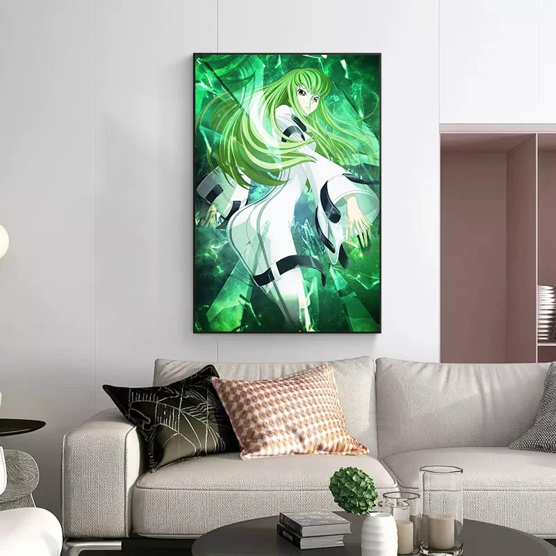 Code Geass Lelouch of the Rebellion Anime Posters Canvas Painting Japan Anime Characters Wall Art Picture For Home Room Decor