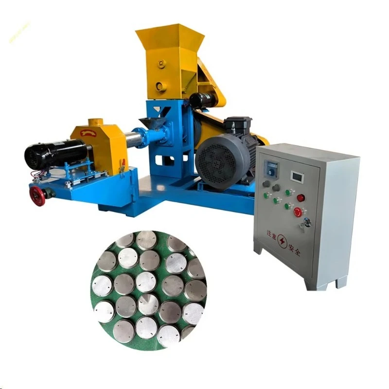 Full Automatic Livestock Feed Pellet Machine Floating Baits Pelleting Mill for Fish Chicken Duck
