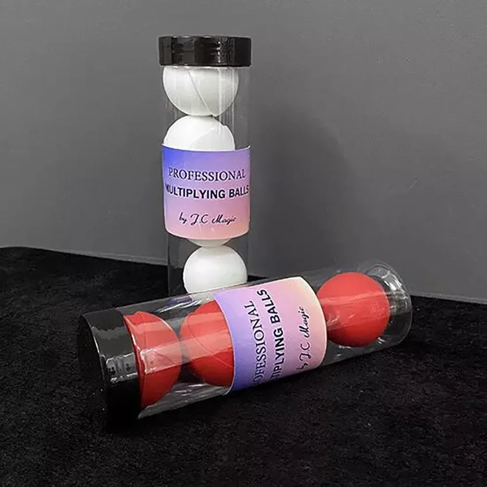 Palline multiplicatrici professionali di JC Magic (diametro 44 mm) Trucchi magici da uno a quattro palline Magia Mago Illusioni sceniche Espedienti Divertimento