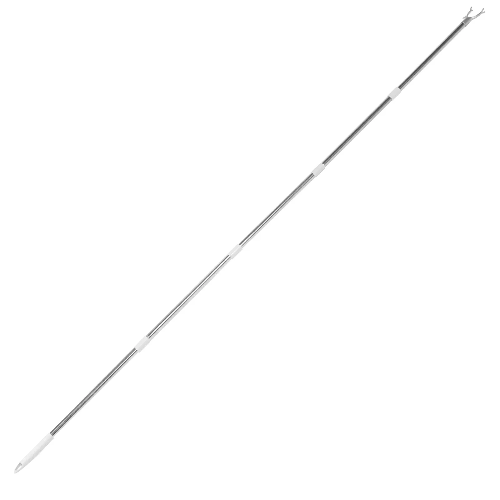 Detachable Clothesline Pole Adjustable Retractable Clothes Drying Rod Heavy Duty Telescoping Clothes Reach Pole Home Balcony Use