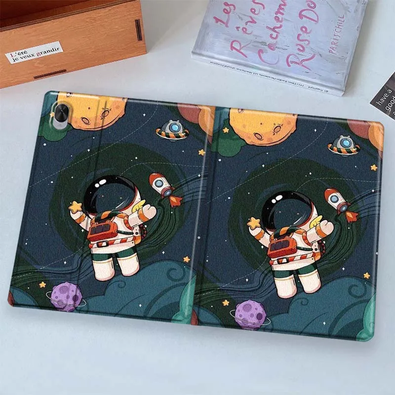 Luxury Fun Astronaut Soft For Huawei Honor Pad 9 8 7 6 V9 V8 V7 X9 X8 X7 GT2 GT 3 5 10  Pro Inch Tablet Case