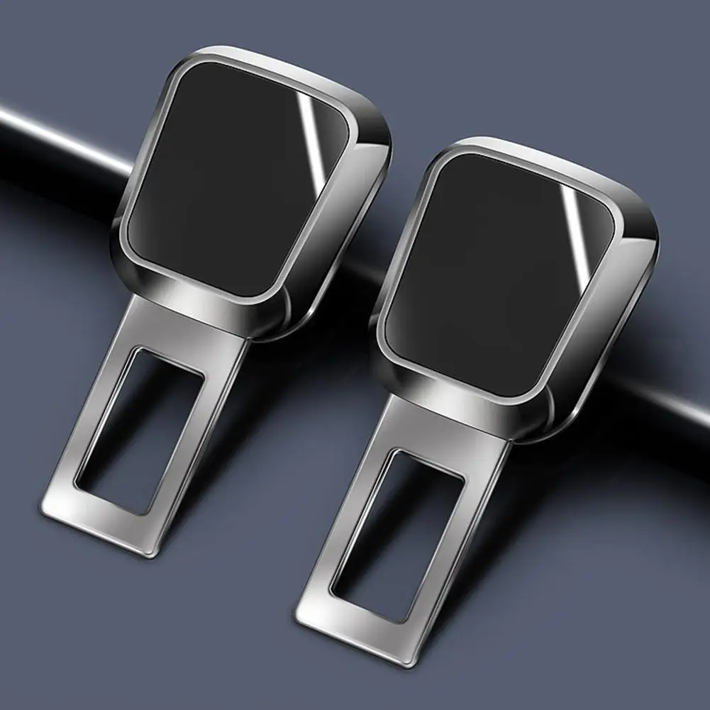 

1/2 шт., удлинитель автомобильного ремня безопасности, полировка сплава, безопасные модели авто, пряжка, замок, заглушка ремня безопасности, универсальная внутренняя пряжка, автомобиль X8X7
