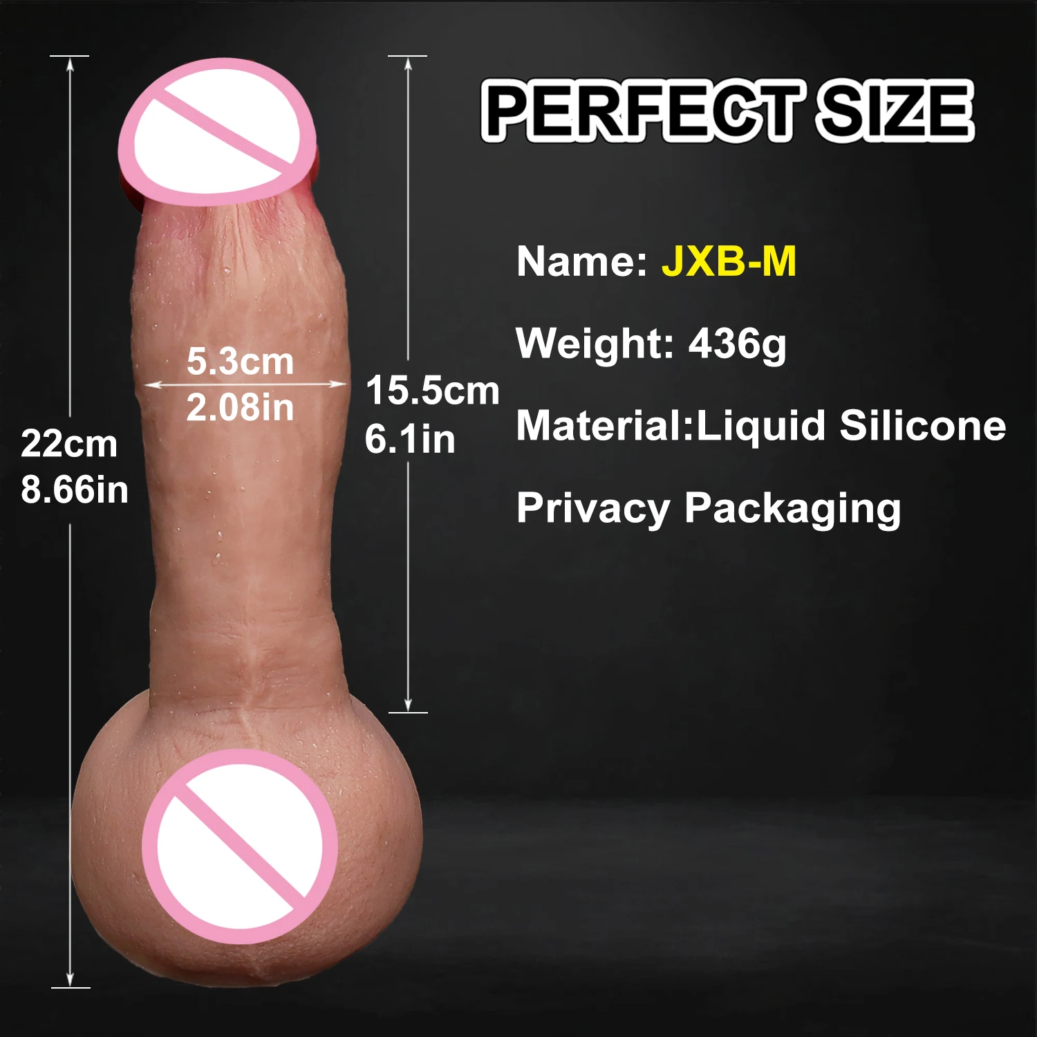 Big Sucker Flesh Realistic Thick Soft Dildo Vaginal Masturbators Silicone Dick Suction Cup Penis Anal Plug Sex Toy for Men Women