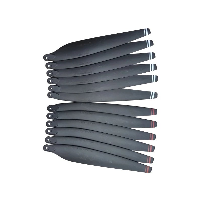 4 Pieces Drone Folding Paddle Carbon Material HW X8 Series UAV Wing 3090 Agricultural Fertilization Plant Protection