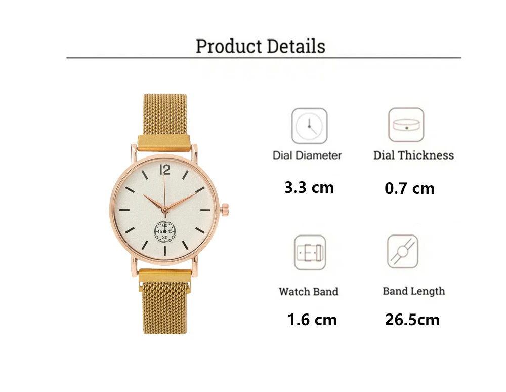 Fashion Women\'s Watch Webbing Steel Strap Watches Casual Sport Simple Style Compass Quartz Watch for Women