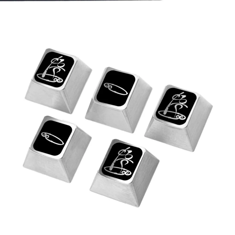 Black Myth Wukong Game Theme Keycap Titanium Alloy Material Original Factory Highly Esports Personalized Mechanical Keyboard Key