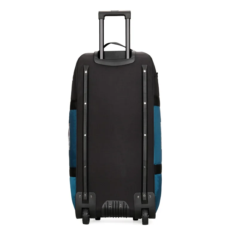 Unisex Wheeled Travel Bag Universal Foldable Luggage Bags with Wheels Large Capacity Waterproof Luggage Storage Carrier Handbag