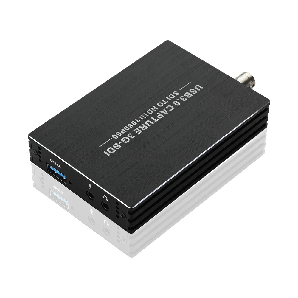 

HD1080P 4K Карта видеозахвата HDMI-совместимая 3G-SDI USB 3.0 Плата захвата видео Запись игр Прямая трансляция ТВ-петля