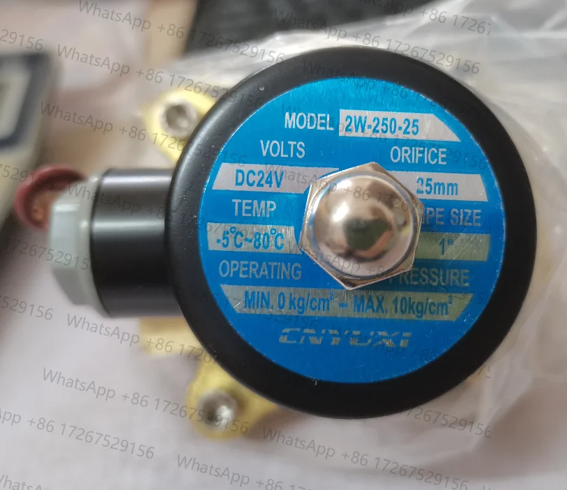 2 واط-250-25 1 بوصة صمام الملف اللولبي استنزاف صمام 2 واط-320-32 الأسلاك النحاسية حلقة المطاط حلقة الحجاب الحاجز 220 فولت 24 فولت #2